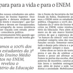 ARTIGO| Educação antirracista prepara para a vida e para o ENEM