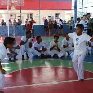 Governo do Estado inaugura obra em escola estadual e autoriza a implantação do cais na sede Morpará
