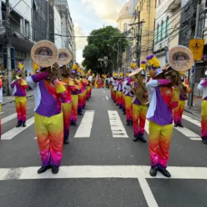 Fanfarras de colégios estaduais da Bahia abrilhantam o desfile de Sete de Setembro neste sábado (7)