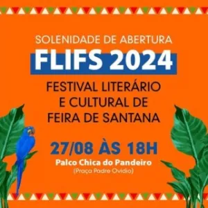 Festival Literário e Cultural de Feira começa terça-feira (27)