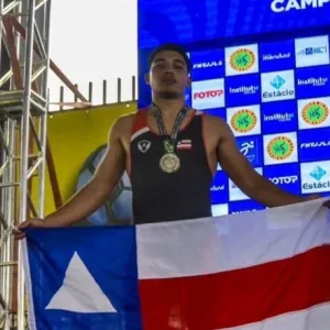 Baiano é selecionado para compor equipe de Wrestling do Sesi de São Paulo