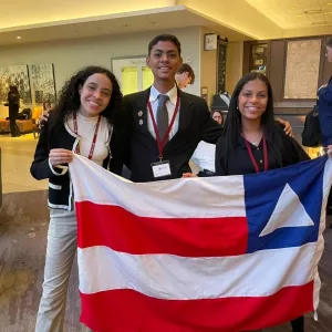 Estudantes de escolas estaduais participam de simulações de conferências da ONU, nos EUA