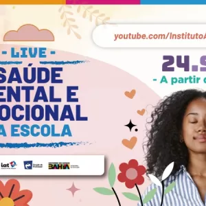 Secretaria da Educação e Fundacion MAPFRE promovem live sobre saúde mental e emocional na escola