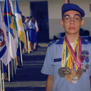 Estudante da rede estadual conquista medalhas de Ouro na Olimpíada Brasileira de Física das Escolas Públicas