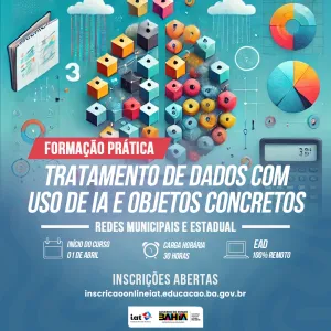 Card de divulgação da formação