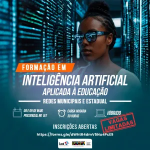 Card de divulgação da formação