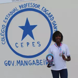 Estudante da rede estadual de Governador Mangabeira se destaca na prática esportiva do atletismo