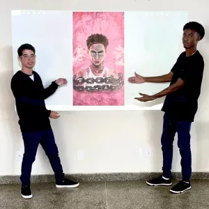 Jovens de Governador Mangabeira brilham em concurso de artes visuais
