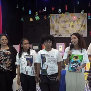 Estudantes da rede estadual criam revista em quadrinhos para promover conscientização e cidadania no ambiente escolar 