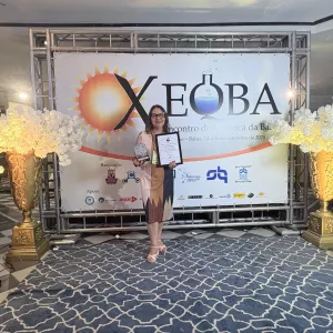 Professora da Uesb é premiada pela Sociedade Brasileira de Química