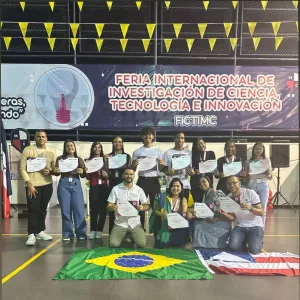 Projetos de estudantes da rede estadual são premiados em primeiro lugar em feira científica na Colômbia