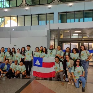Estudantes baianos participam da Conferência Nacional Infantojuvenil pelo Meio Ambiente, em Goiás