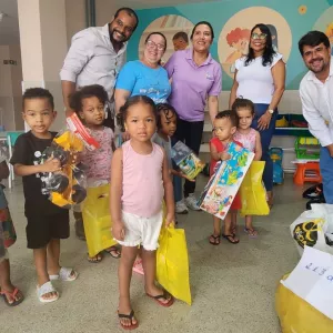 Creche Mais Infância conta com apoio da SEC na semana comemorativa ao Dia da Crianca