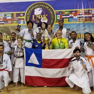 Talentos da rede estadual da Bahia brilham no Pan-Americano de Karatê