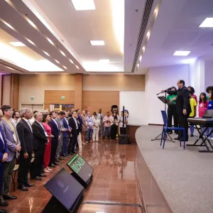 Evento do IBGE aproxima 1,5 mil estudantes baianos de ferramentas de produção de dados oficiais do país