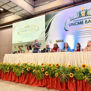 SEC debate planejamento decenal na Educação no 28° Encontro dos Conselhos de Educação da UNCME Bahia