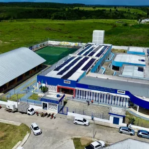 Apresentações esportivas e culturais marcam entrega de colégio de tempo integral, em Mascote