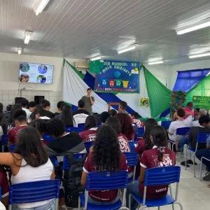 Projeto ambiental mobiliza estudantes e amplia conscientização sobre sustentabilidade, em Santa Cruz da Vitória