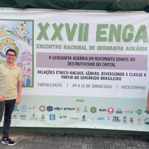 Pesquisa de estudantes ribeirinhas da rede estadual ganha destaque no Encontro Nacional de Geografia Agrária