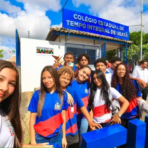 Em Ubatã, governador entrega 150ª escola reformada e ampliada desde 2023