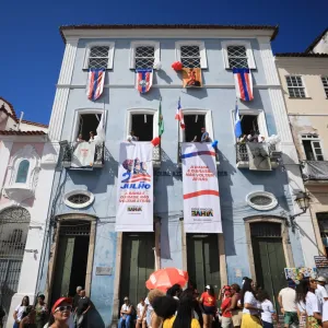 Tradicional almoço em colégio estadual no Pelourinho integra programação da SEC no Dois de Julho