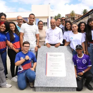 Estado entrega ampliação e modernização de escola de tempo integral, em Saubara