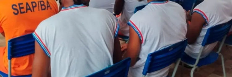 Estudantes internos do Conjunto Penal Lafayete Coutinho realizam 1º Festival de Música e Poesia