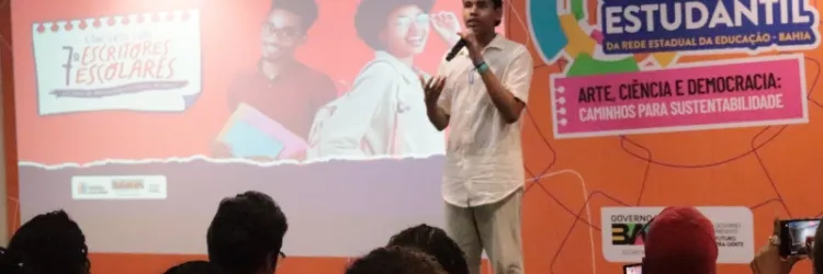 Escritores Escolares são destaque no Encontro Estudantil da Rede Estadual de Educação