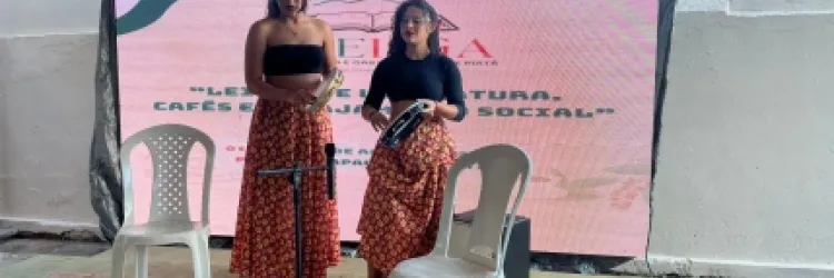 Estudantes da rede estadual marcam presença na 1ª Feira Literária e Gastronômica de Piatã