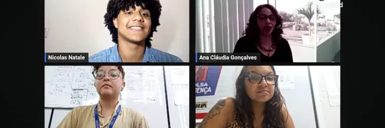 Live do Bolsa Presença destaca importância do programa na construção do projeto de vida dos estudantes