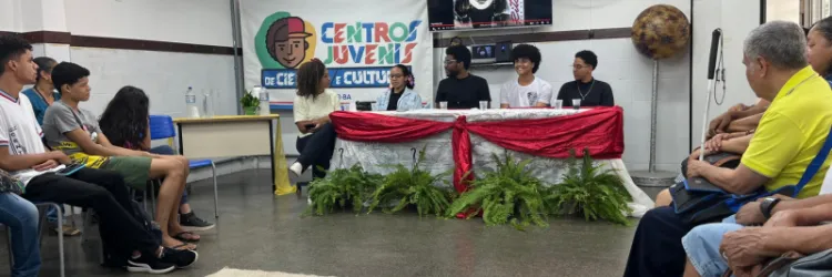 Oficinas oferecidas pelo Centro Juvenil de Ciência e Cultura transformam a vida de jovens baianos