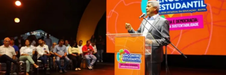 “Nossa missão está sendo cumprida”, avalia governador durante abertura do Encontro Estudantil da Rede Estadual