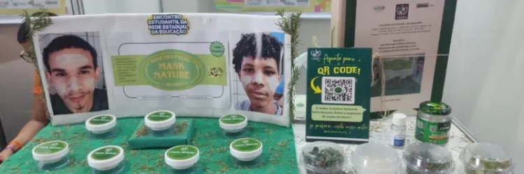 Estudantes de Boquira desenvolvem cosméticos sustentáveis