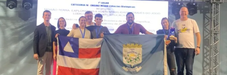 Colégios da rede estadual se destacam na Feira Brasileira de Iniciação Científica 2024