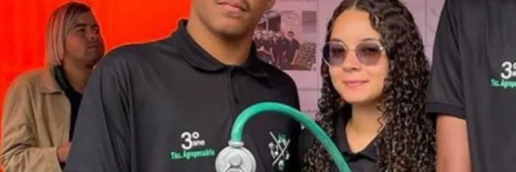 Projeto de estudantes de Planaltino transforma resíduos orgânicos em biogás e biofertilizante