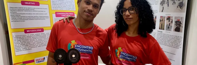 Estudantes criam brinquedos educativos a partir de resíduos eletrônicos