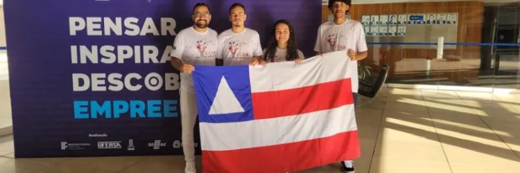 Projeto de embalagens sustentáveis é apresentado por estudantes na 5ª Mostra Nacional de Feiras de Ciências