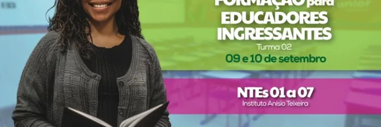 Novos educadores da rede estadual participam de formação para ingressantes no IAT