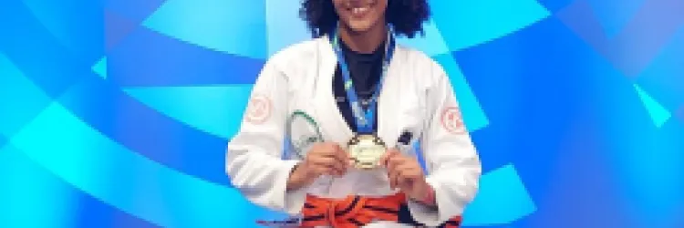 Estudante baiana conquista Ouro no campeonato internacional de Jiu-Jitsu