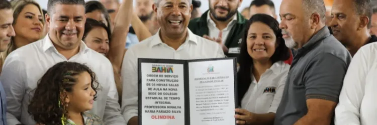 Governo do Estado impulsiona desenvolvimento com novas obras e convênios em Olindina