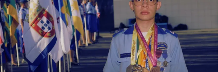 Estudante da rede estadual conquista medalhas de Ouro na Olimpíada Brasileira de Física das Escolas Públicas