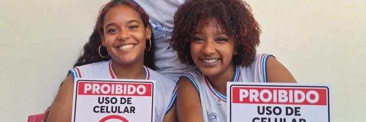 Escolas da rede estadual inovam com alternativas criativas ao uso do celular