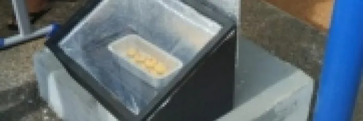 Estudantes criam forno que utiliza fonte renovável como energia