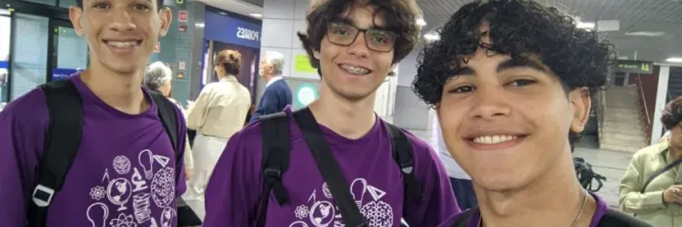 Estudantes de Santo Antônio de Jesus desenvolvem lixeira inteligente para pessoas com deficiência