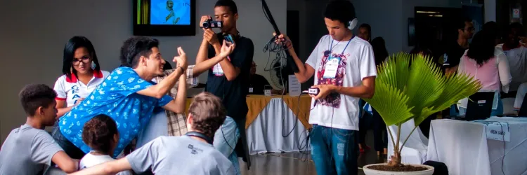 Estudantes em formação