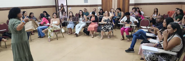 Professores em sala de aula