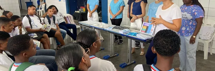 Colégio do Arenoso promove de feira de saúde com orientação de ações preventivas para a comunidade escolar