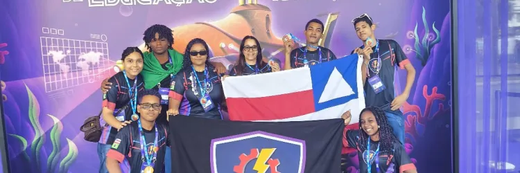 Projeto de estudantes da rede estadual é selecionado para o Festival Nacional Sesi Robótica, em Brasília