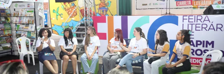 Produções literárias dos estudantes da rede estadual se destacam no primeiro dia da 3ª Feira Literária de Capim Grosso
