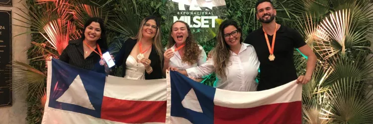 Estudantes da Bahia conquistam prêmios na Expo Milset Brasil 2025 e ganham credenciais em eventos internacionais